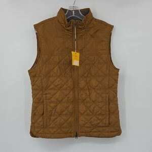 Duck Head Fremont Sport Performance Quilted VestDark Amber Size M